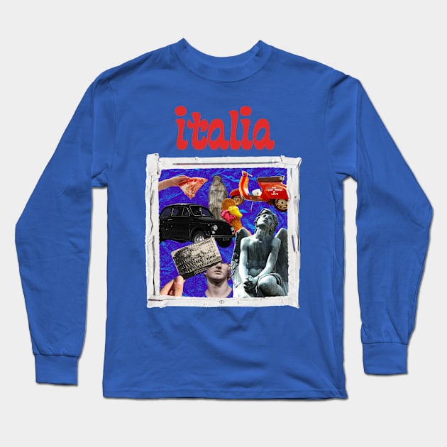 Ciao Bella! An Ode to Italy's Timeless Charm Long Sleeve T-Shirt by Amourist